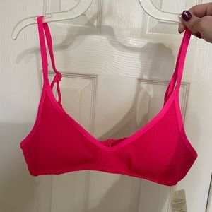 Aerie Crinkle Bikini Top